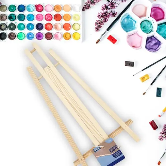 ArtSkills&reg; Folding Wood Desktop Easel {5}