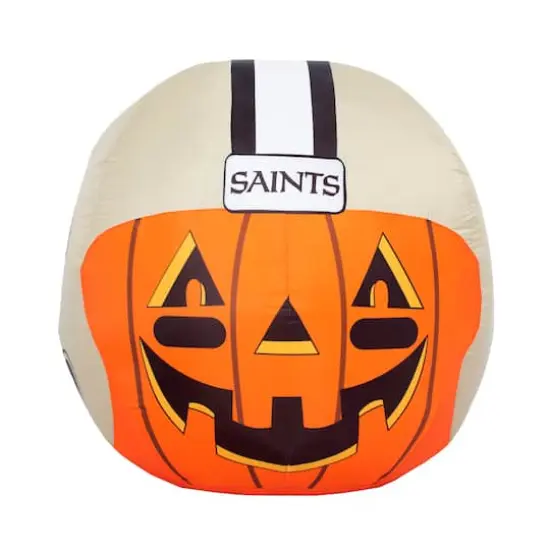 Sporticulture 4ft. Inflatable NFL Team Pride Jack-O' Helmet New Orleans Saints {4}