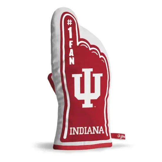 Quilted No.1 Oven Mitt Indiana Hoosiers {4}