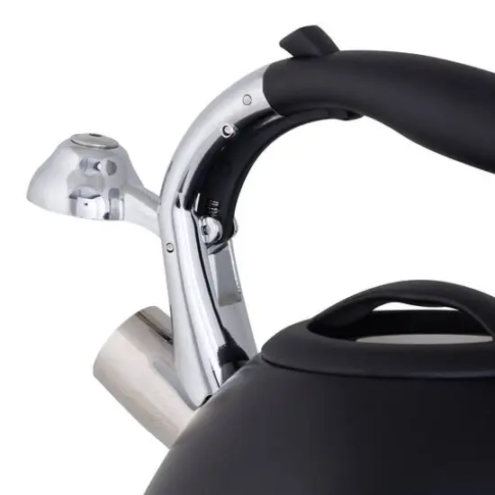 Kitchen Details 3.4L Stainless Steel Tea Kettle Black {8}