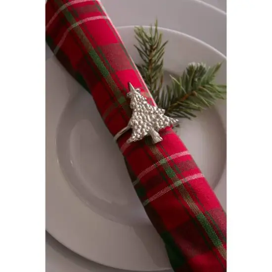 DII&reg; Tartan Holly Plaid Napkin Set, 6ct.  {9}