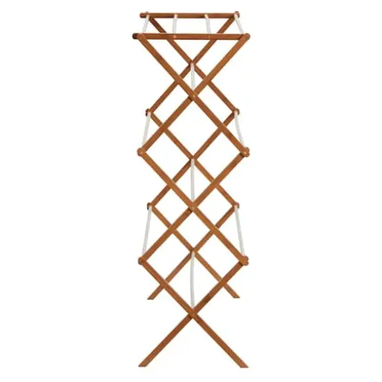 Household Essentials Drying Rack (Bamboo, 20") {4}