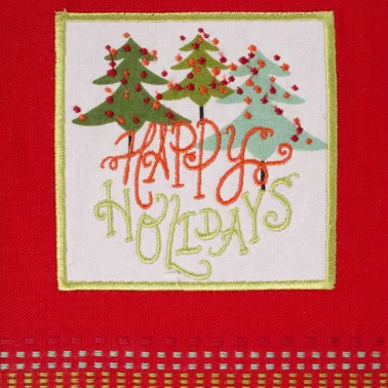 DII&reg; Cozy Christmas Embellished Dishtowel Set {10}
