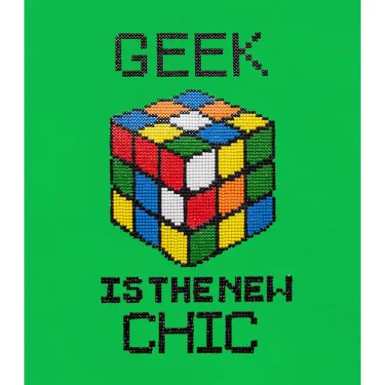 Camelot Dotz Rubik's Geek Chic Diamond Painting Kit {1}