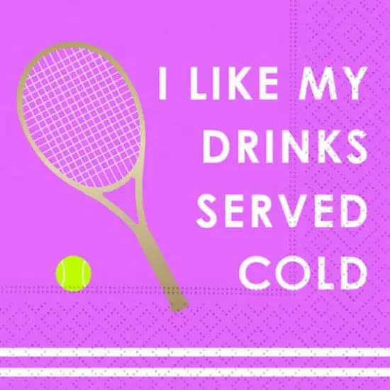 JAM Paper Drinks Served Cold Cocktail Napkins, 32ct. {1}