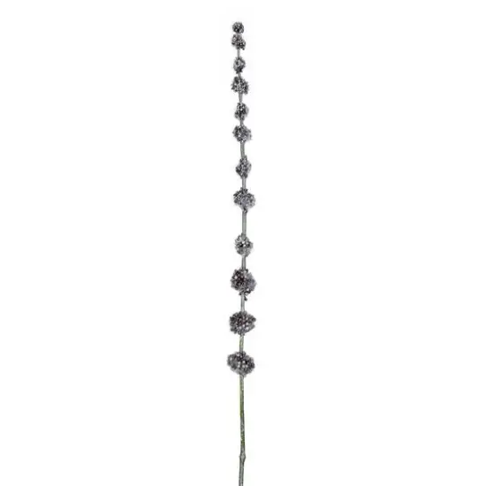 Gray Lavender Pom Pom Stem, 6ct. {1}