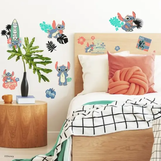 RoomMates Stitch Surf's Up Peel & Stick Wall Decals {4}