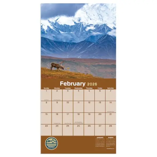 2026 National Parks Mini Calendar {3}