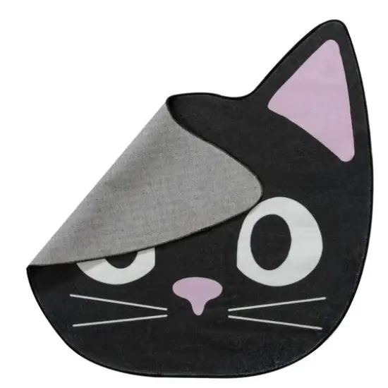 3ft. x 5ft. Black Cat Washable Area Rug by Ashland&reg; {5}