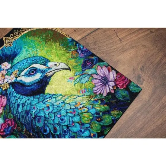 Luca-S Proud Cerulean Counted Cross Stitch Kit {4}