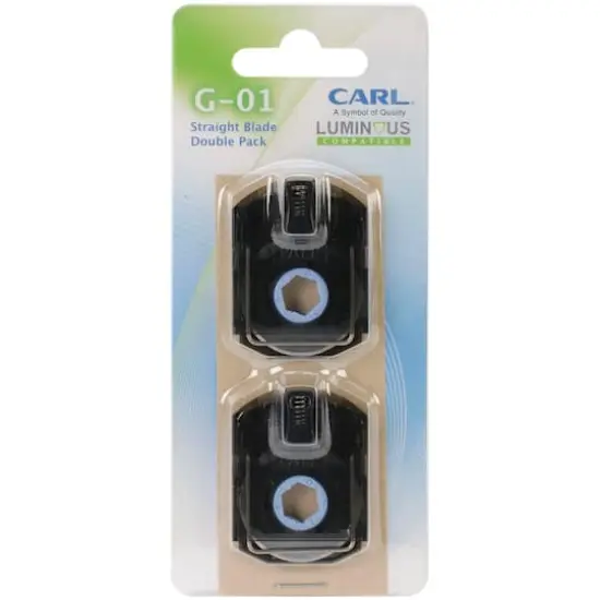 Carl&reg; Professional Rotary Trimmer Straight Replacement Blade For RT-200N, 2ct. {1}