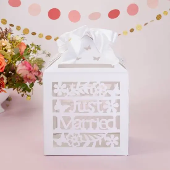 Kate Aspen&reg; Just Married Birdcage Card Box {4}