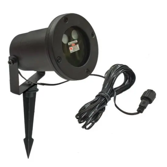 Outdoor Static Red & Green Christmas Laser Dot Light Projector {1}