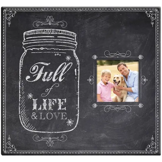 MBI&reg; Full Of Life Mason Jar Post Bound Album with Window {1}