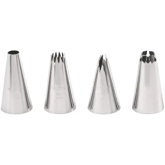 Wilton&trade; 4-Piece Cake Decorating Tip Set for Borders {3}