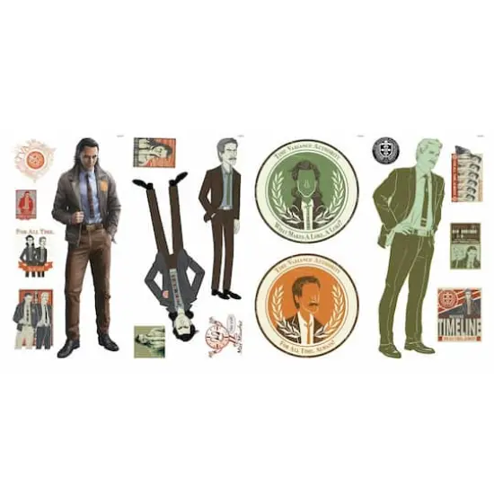 RoomMates Marvel Loki Peel & Stick Wall Decals {1}