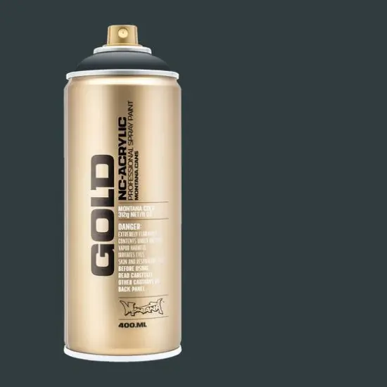Montana&trade; Gold Acrylic Professional Spray Paint G7070 Stealth {4}