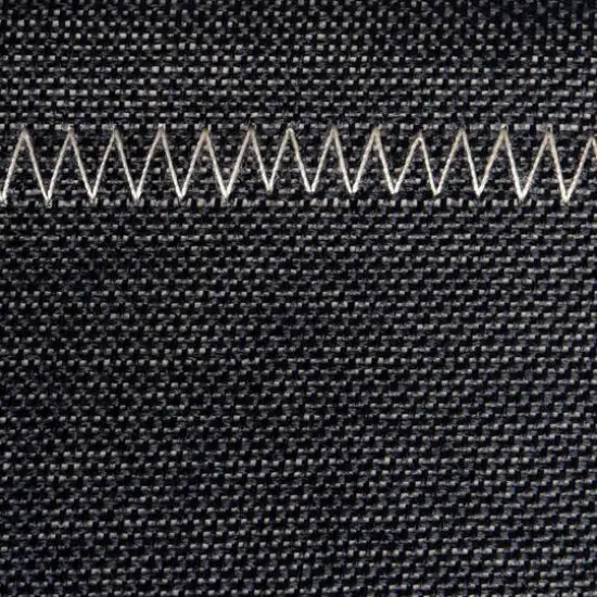 DII&reg; 11" Zig Zag Stitch Trapezoid Fabric Bins, 2ct. Black {6}