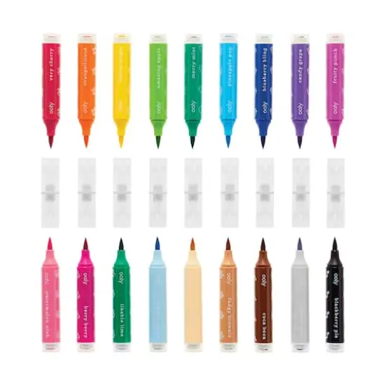 Stampables 18-Color Double-Ended Stamp Marker Set {3}