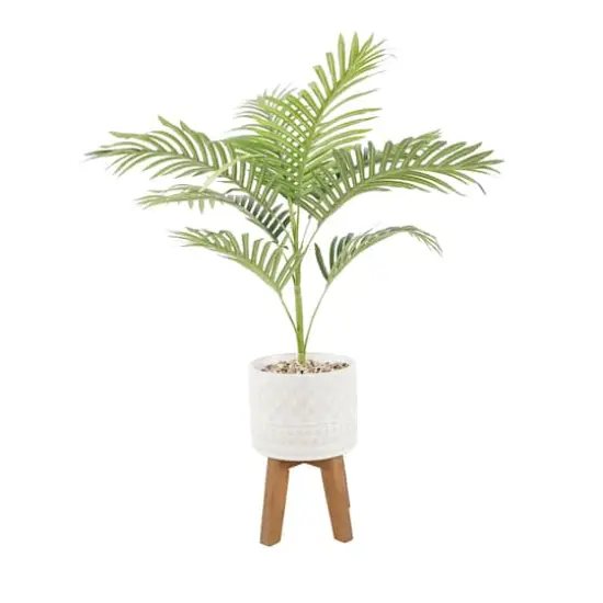 Flora Bunda&reg; 2.5ft. Palm in Illuminati Ceramic Pot on Stand {1}