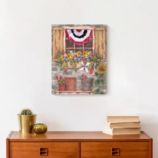 American Window Canvas Wall Art {5}