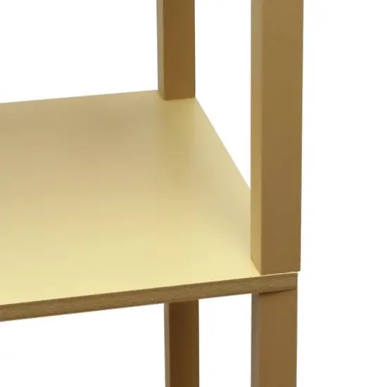 Simple Designs Floor Lamp with 2 USB Charging Ports/1 Outlet Tan {12}