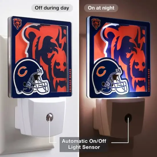NFL Logo Series Nite Light Chicago Bears {6}