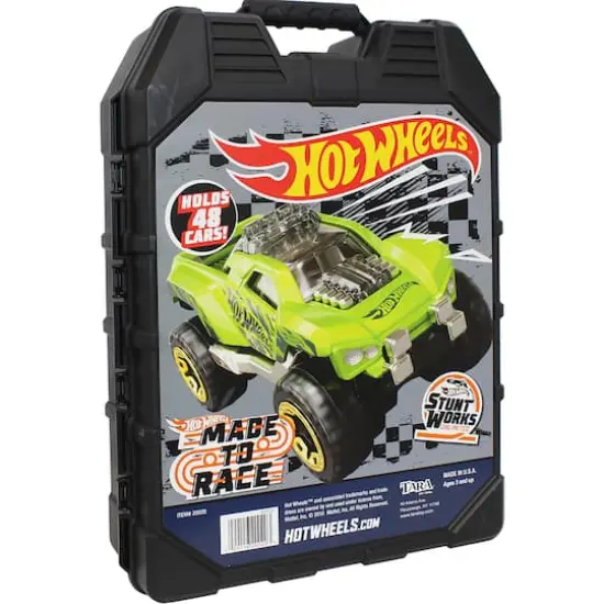 Hot Wheels&trade; Molded 48 Car Storage Case {4}