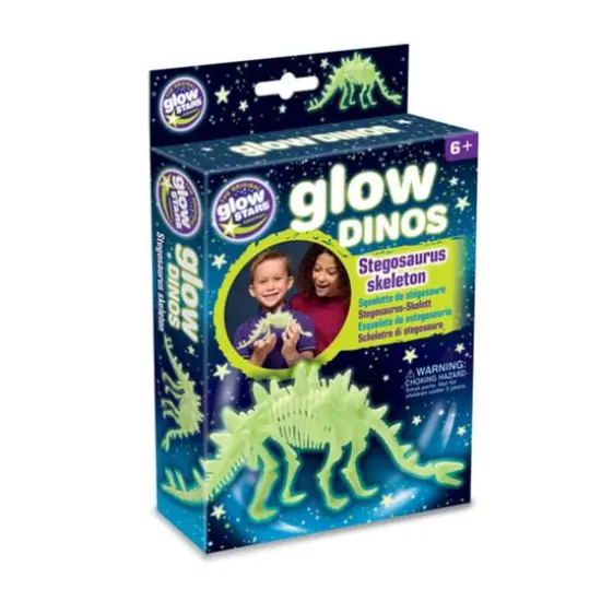 The Original Glowstars&reg; Company Glow-In-The-Dark Dinos Stegosaurus Skeleton {4}
