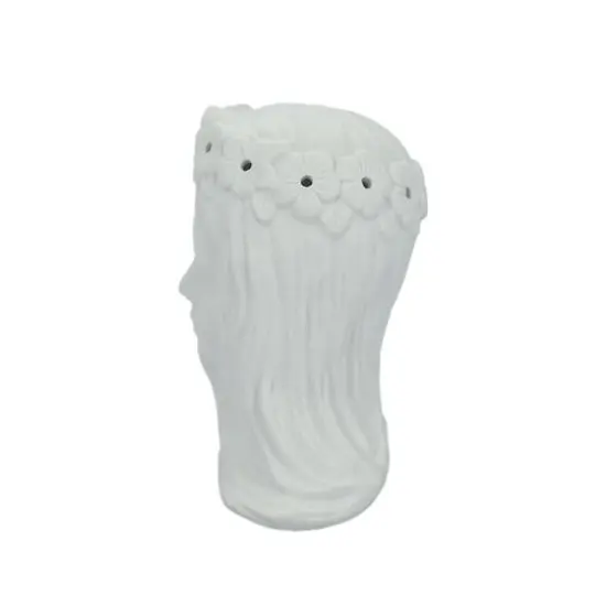 7.75" DIY Ceramic LED Veiled Lady D&eacute;cor by Make Market&reg; {7}