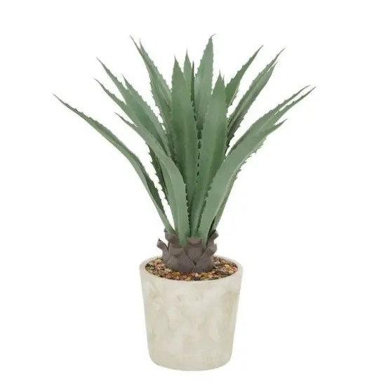 2.5ft. Potted Beige Plastic Contemporary Artificial Foliage {6}