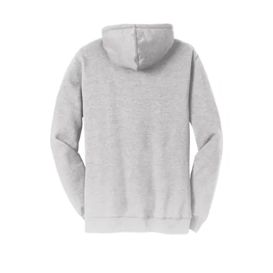 District Lightweight Fleece Hoodie Heathered Grey {5}