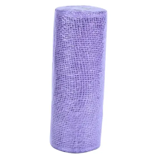 10" x 19ft. Purple Poly Burlap Mesh by Celebrate It&trade; {1}