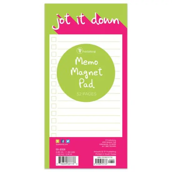 TF Publishing Pop Art Memo Magnet Pad {1}