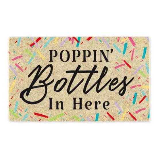 DII&reg; Poppin' Bottles Doormat {1}