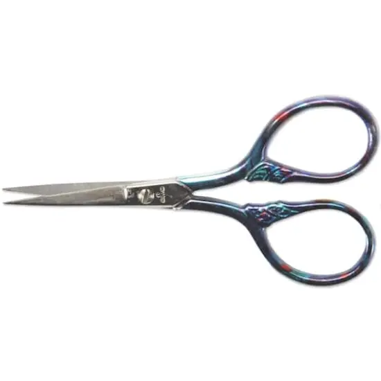 DMC&reg; 3.75" Purple Essence Marbleized Embroidery Scissors {3}