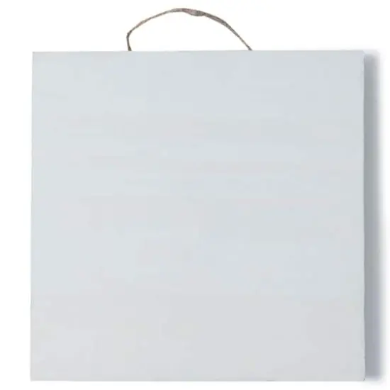 10" x 10" Whitewashed Wood Square Plaques by Make Market&reg;, 2ct. {8}