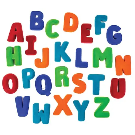 Rubbabu Bright Squishy Alphabet Set {1}