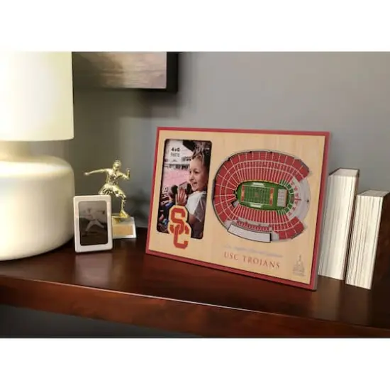 College Football 3D StadiumViews Picture Frame USC Trojans {4}