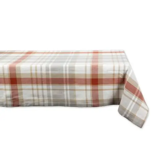 DII&reg; 120" Plaid Thanksgiving Cozy Picnic Tablecloth {1}