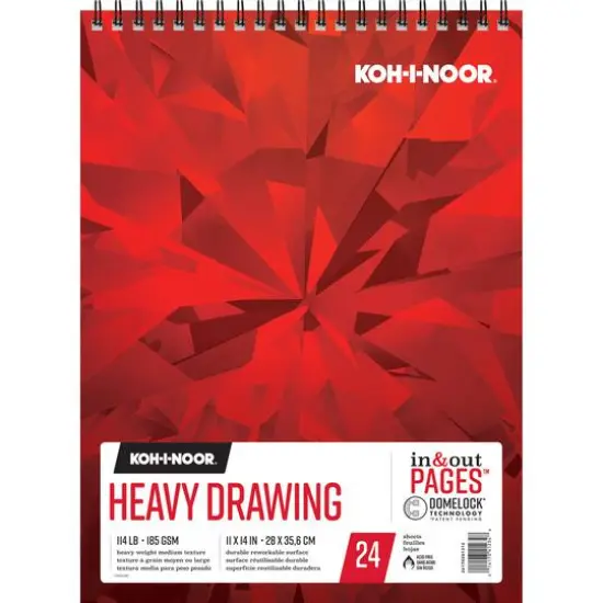 Koh-I-Noor&reg; Spiral Heavy Drawing Pad {2}