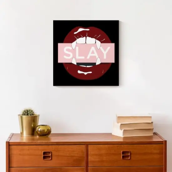 Slay Fangs Canvas Wall Art {5}
