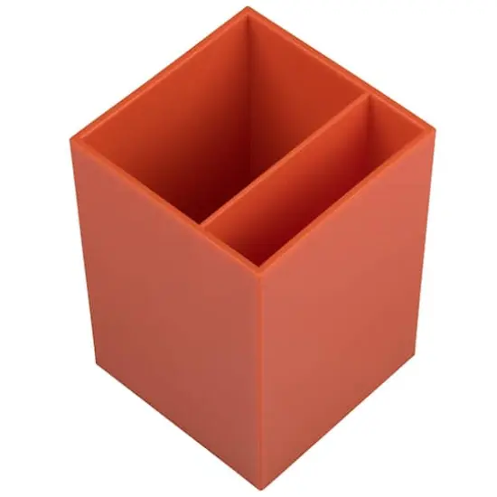 JAM Paper Plastic Pen Holder Orange {4}