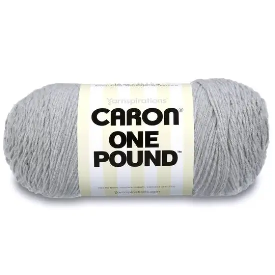 Caron&reg; One Pound&trade; Yarn Soft Gray Mix {1}