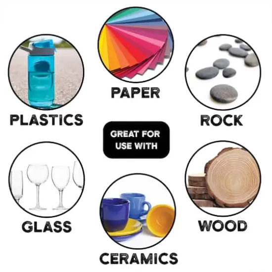 ArtSkills&reg; Silver & Gold Oil Based Paint Markers {5}