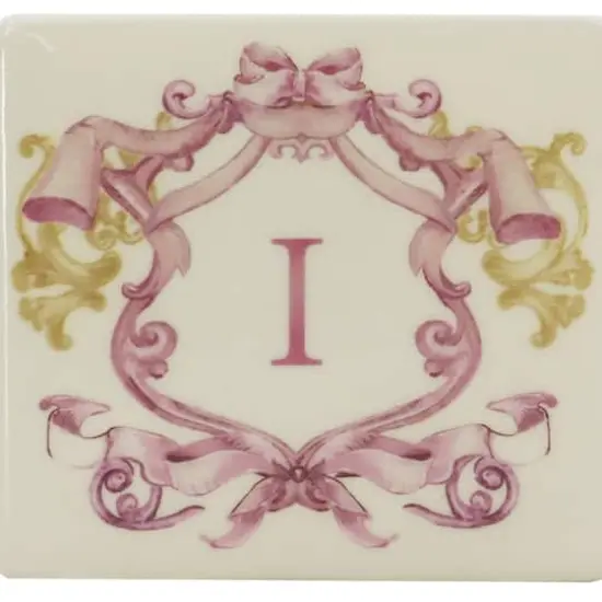 4.5" x 4" Ceramic Monogram D&eacute;cor by Ashland&reg; I {5}
