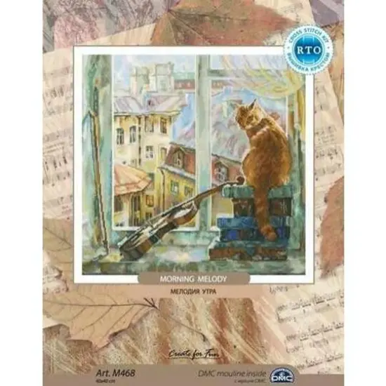 RTO Morning Melody Counted Cross Stitch Kit {3}