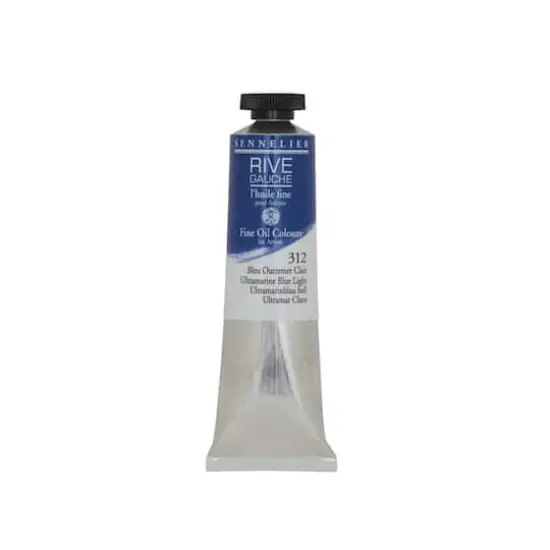 Sennelier Rive Gauche Oil Paint, 40mL 312 Ultramarine Blue Light {1}