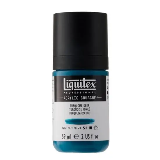Liquitex&reg; Professional Acrylic Gouache&trade; Paint, 2oz. Turquoise Deep {6}
