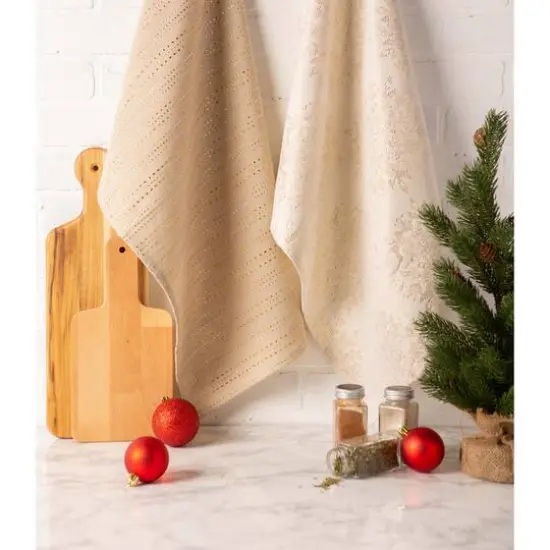 DII&reg; Winter Sparkle Dishtowel Set {5}